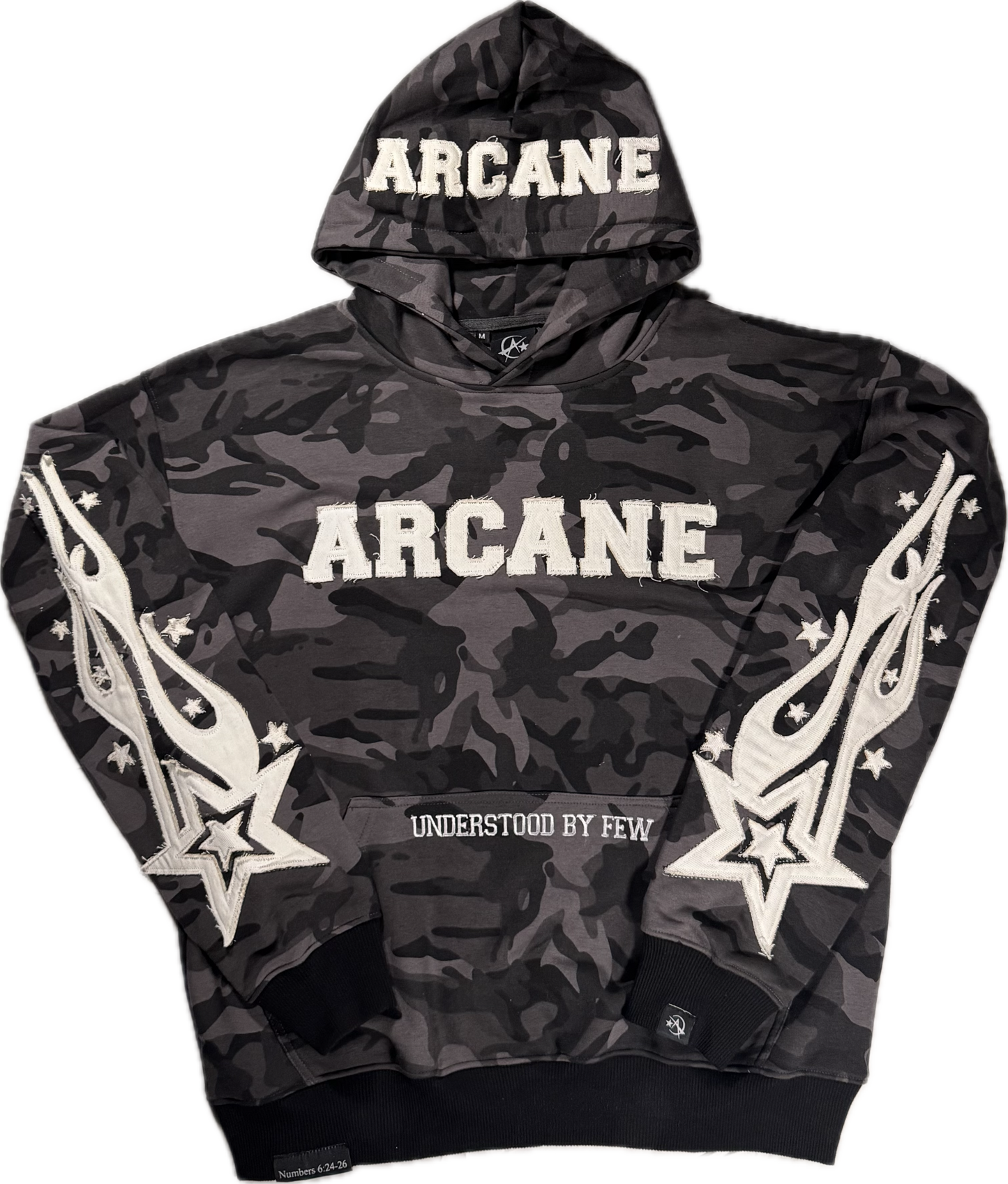 ARCANE FLAMING STAR HOODIE