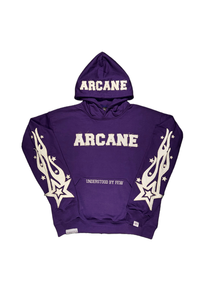 ARCANE FLAMING STAR HOODIE