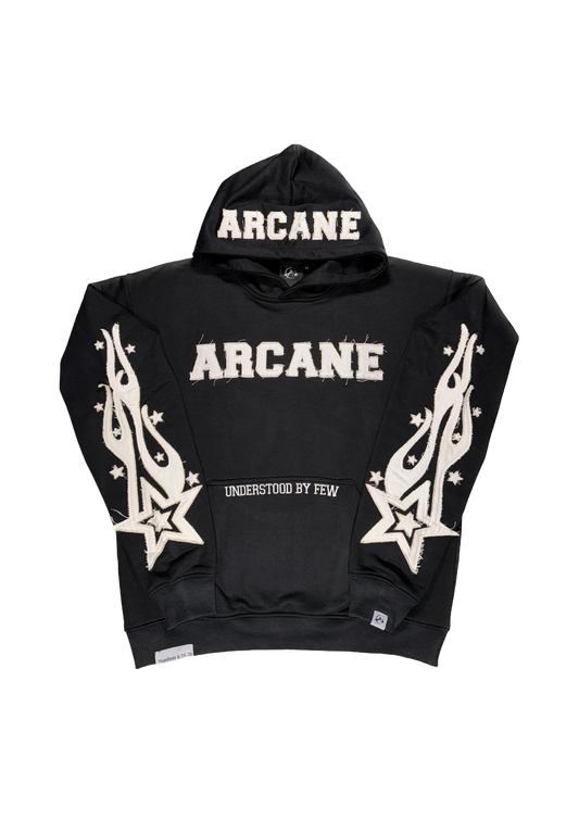 ARCANE FLAMING STAR HOODIE