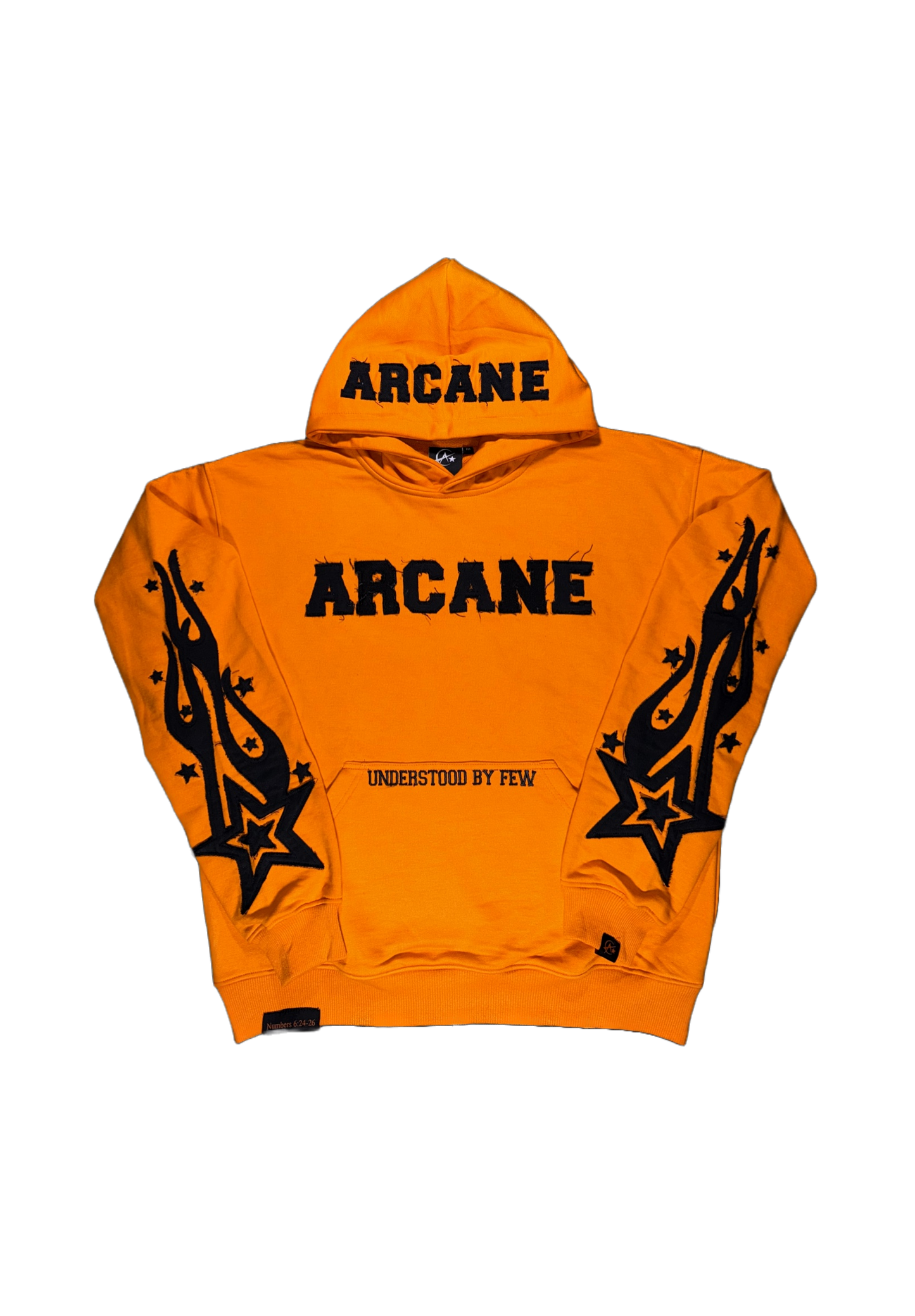 ARCANE FLAMING STAR HOODIE