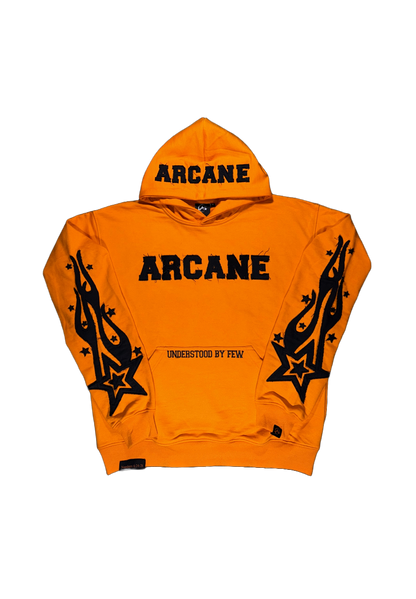 ARCANE FLAMING STAR HOODIE