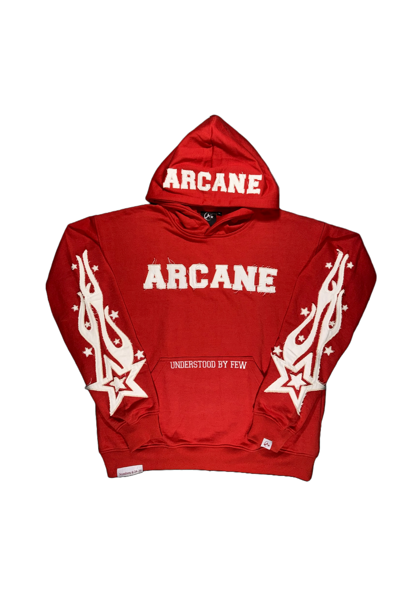 ARCANE FLAMING STAR HOODIE