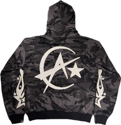 ARCANE FLAMING STAR HOODIE