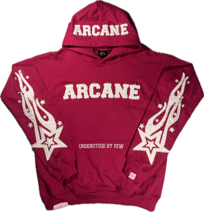 ARCANE FLAMING STAR HOODIE