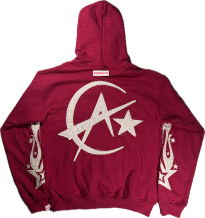 ARCANE FLAMING STAR HOODIE