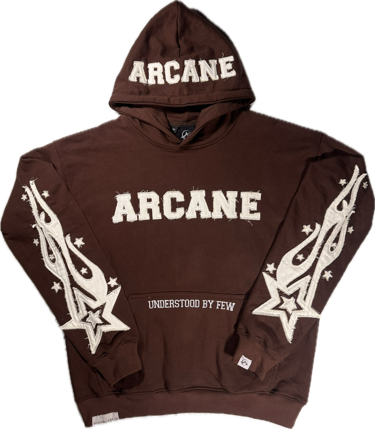 ARCANE FLAMING STAR HOODIE