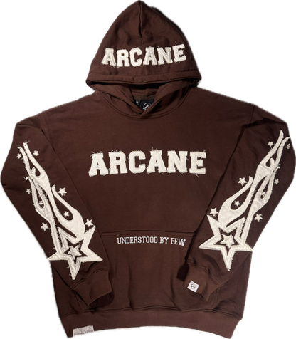 ARCANE FLAMING STAR HOODIE